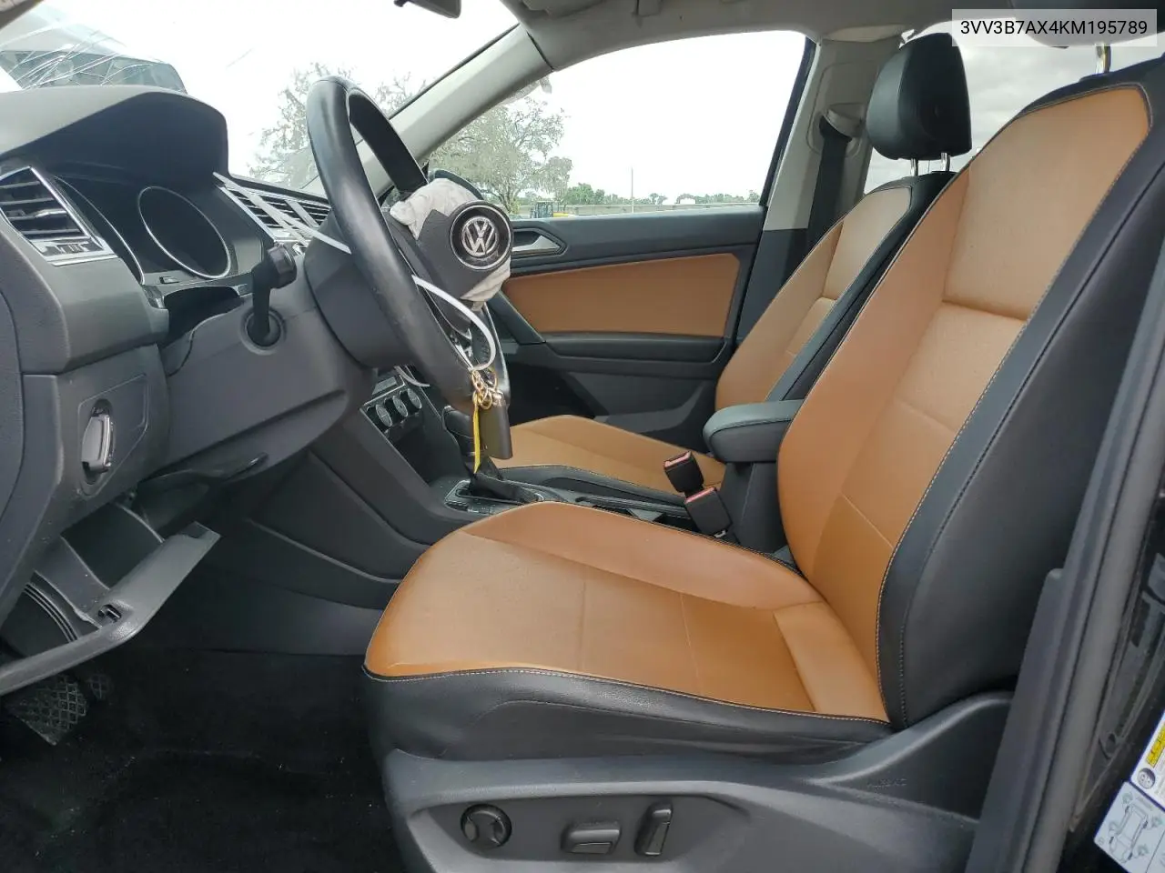 2019 Volkswagen Tiguan Se VIN: 3VV3B7AX4KM195789 Lot: 56590015