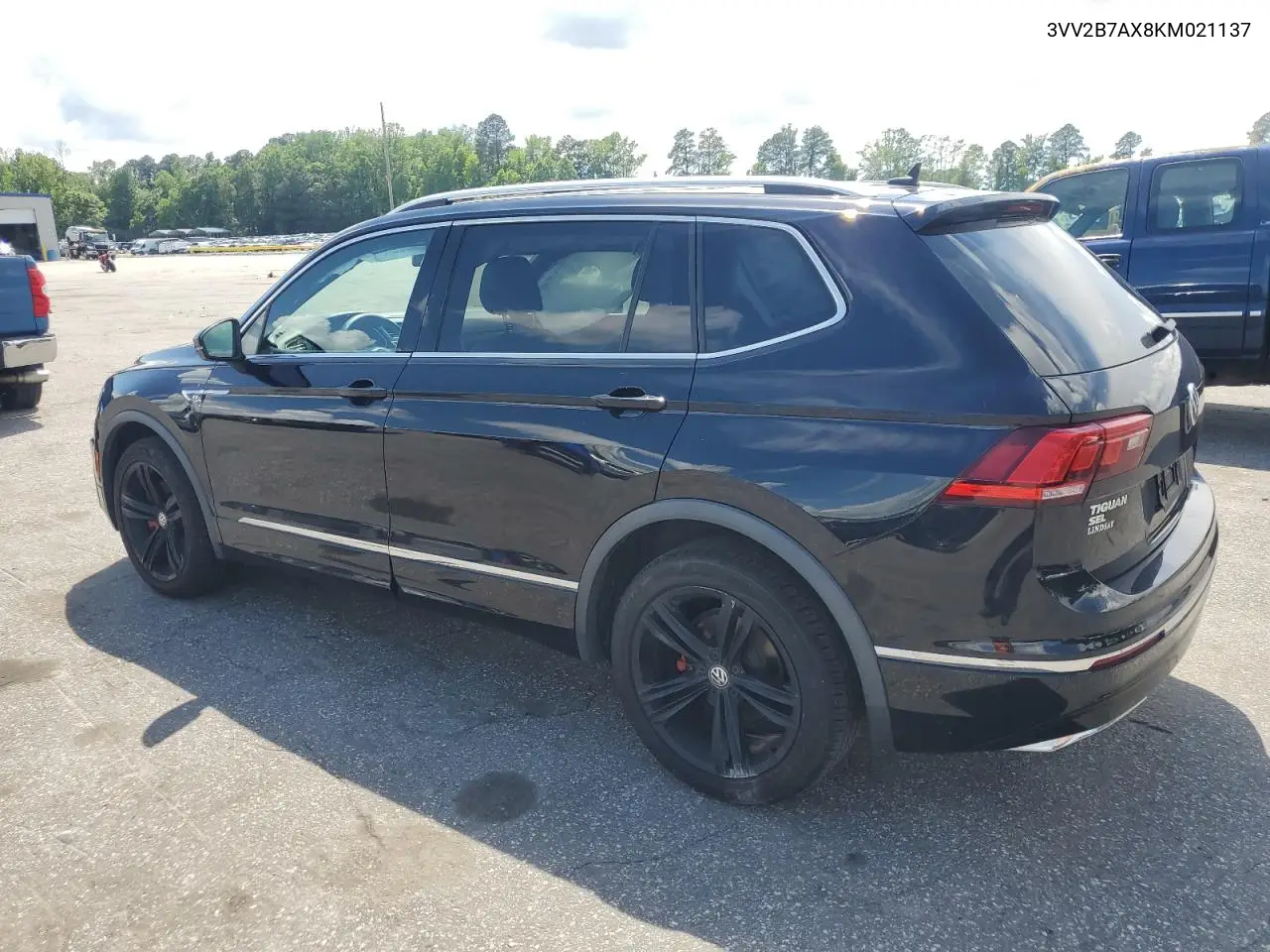 2019 Volkswagen Tiguan Se VIN: 3VV2B7AX8KM021137 Lot: 56798695