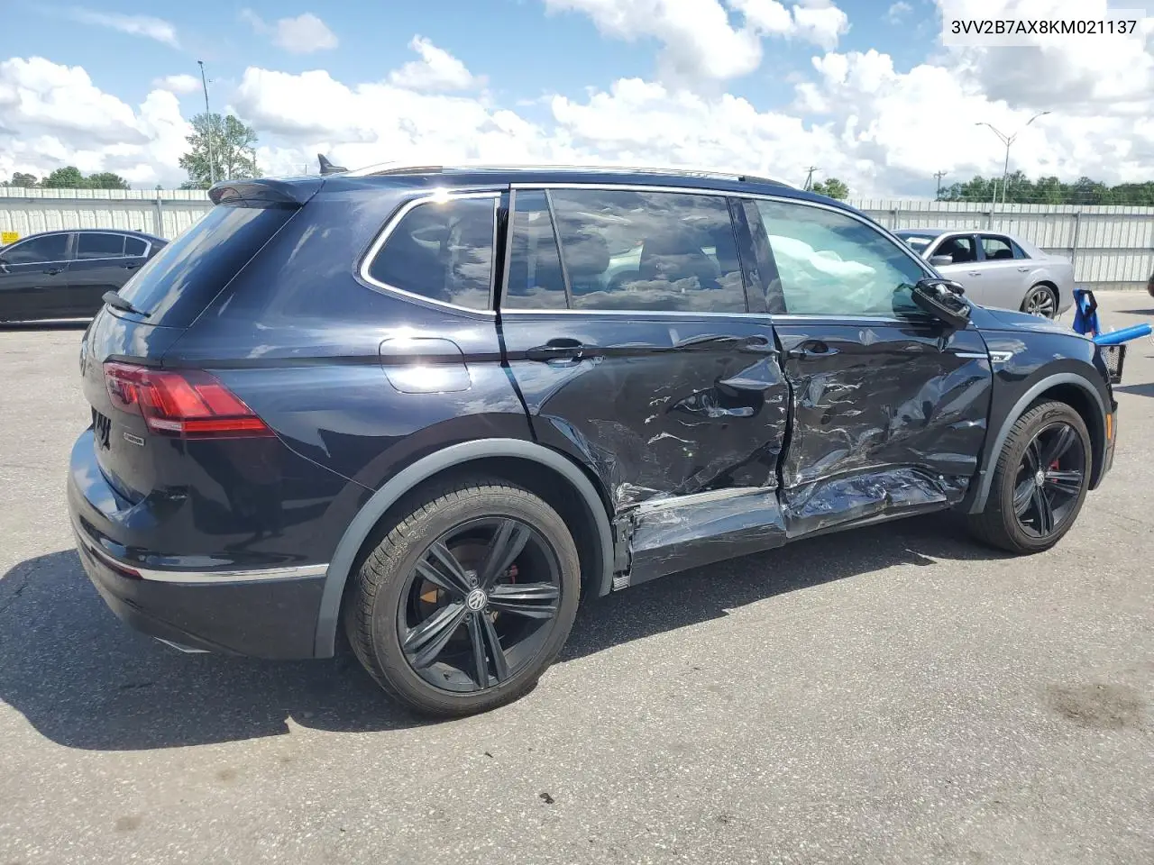 2019 Volkswagen Tiguan Se VIN: 3VV2B7AX8KM021137 Lot: 56798695