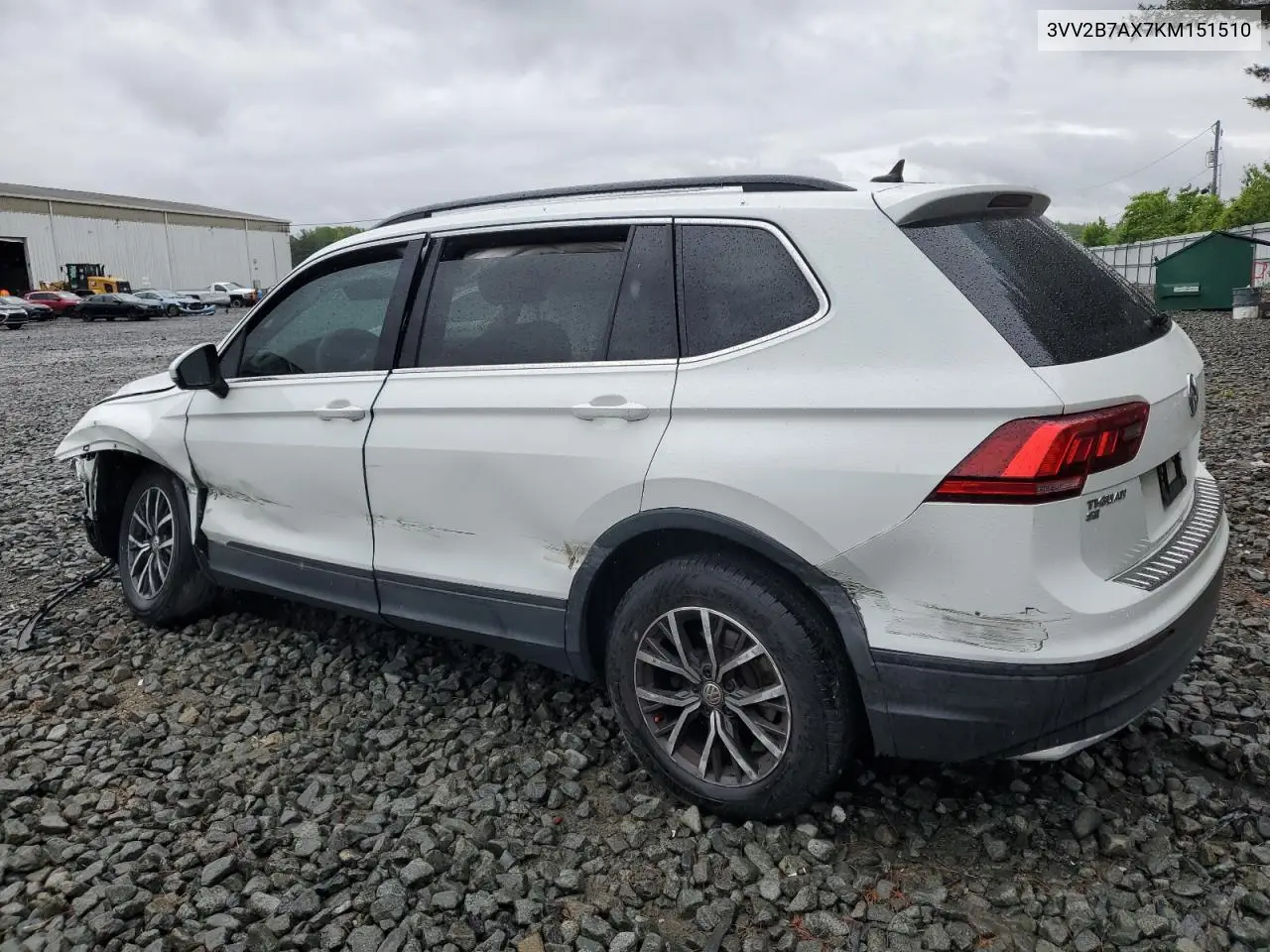 2019 Volkswagen Tiguan Se VIN: 3VV2B7AX7KM151510 Lot: 56897195
