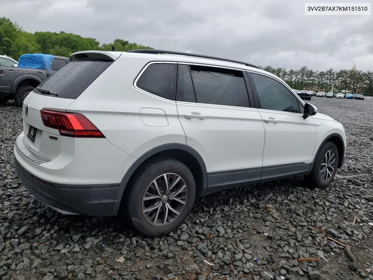 2019 Volkswagen Tiguan Se VIN: 3VV2B7AX7KM151510 Lot: 56897195