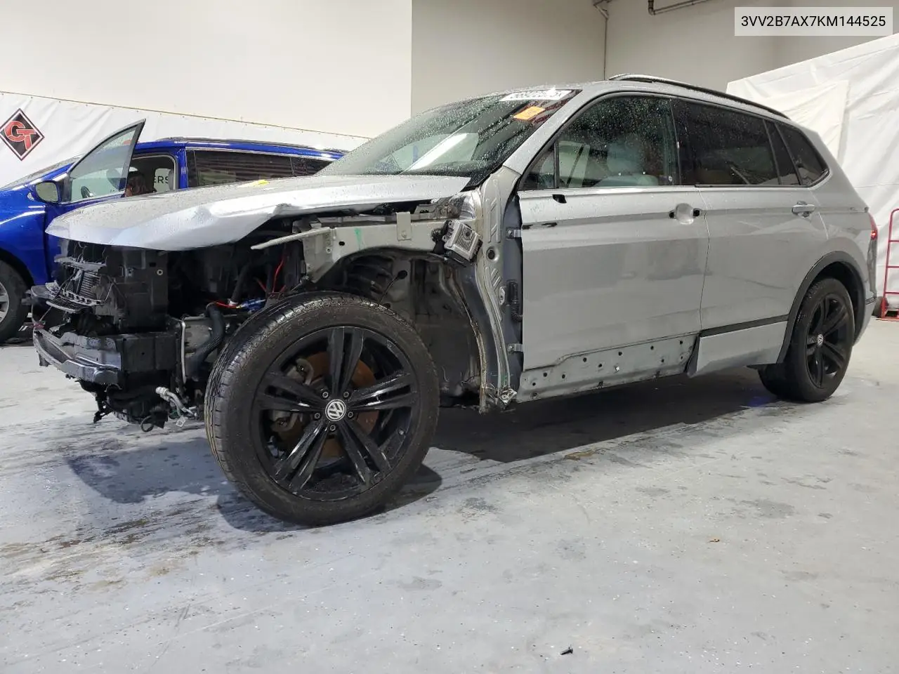 2019 Volkswagen Tiguan Se VIN: 3VV2B7AX7KM144525 Lot: 56922565