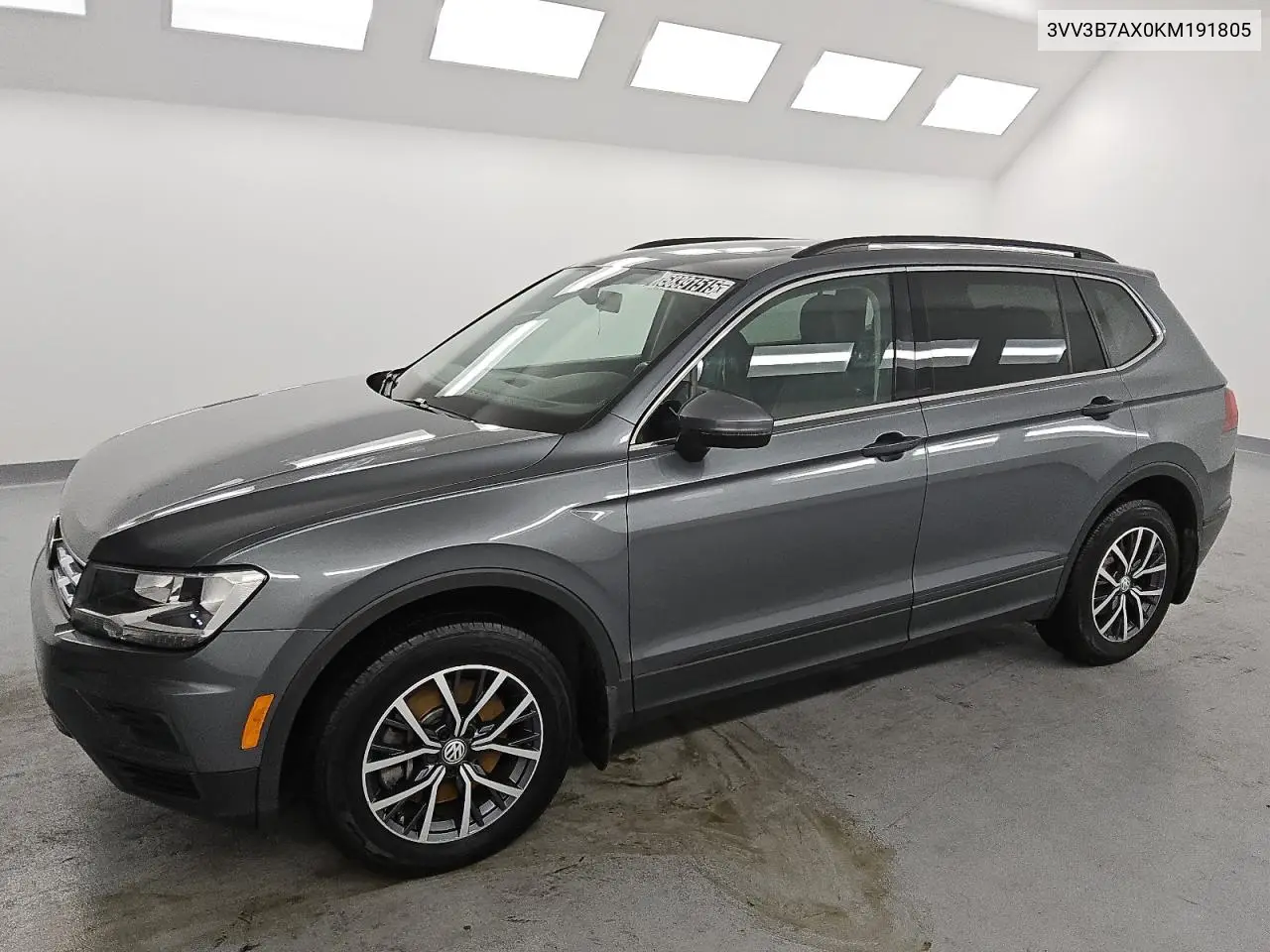 2019 Volkswagen Tiguan Se VIN: 3VV3B7AX0KM191805 Lot: 58391515