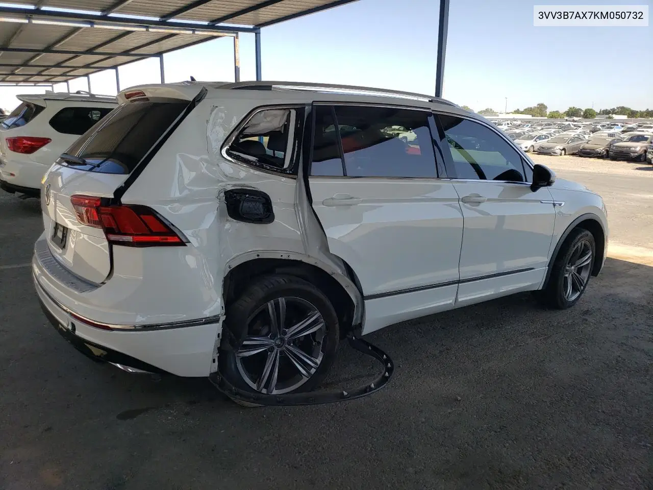 2019 Volkswagen Tiguan Se VIN: 3VV3B7AX7KM050732 Lot: 62780995