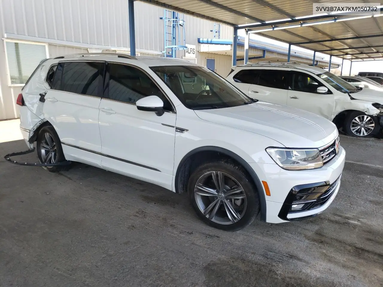 2019 Volkswagen Tiguan Se VIN: 3VV3B7AX7KM050732 Lot: 62780995