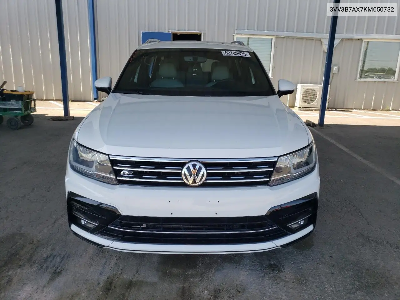 2019 Volkswagen Tiguan Se VIN: 3VV3B7AX7KM050732 Lot: 62780995