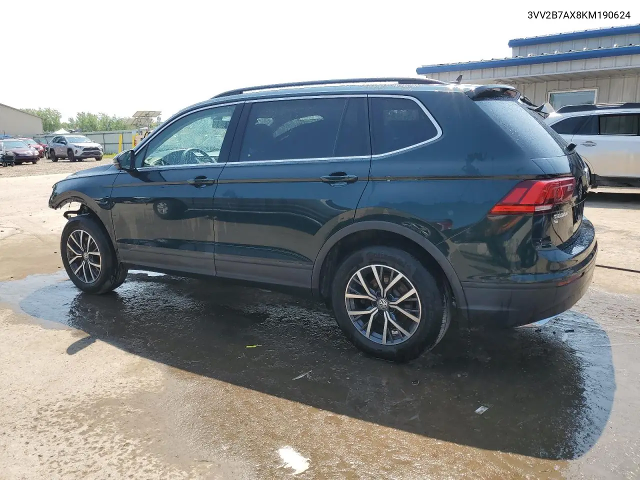 2019 Volkswagen Tiguan Se VIN: 3VV2B7AX8KM190624 Lot: 62933085