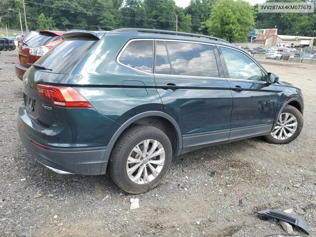 2019 Volkswagen Tiguan Se VIN: 3VV2B7AX4KM077673 Lot: 62952145