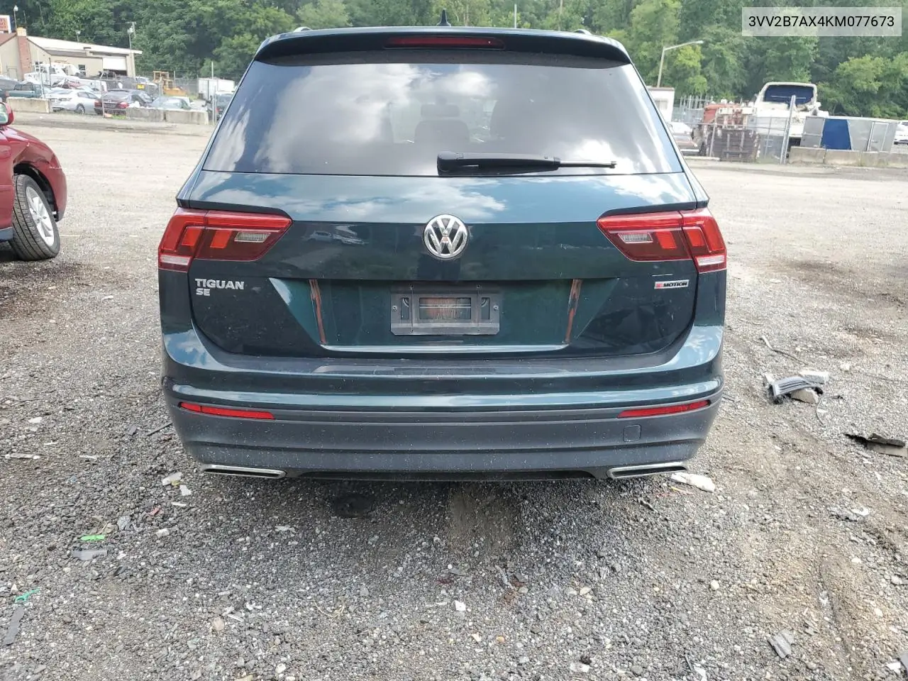 2019 Volkswagen Tiguan Se VIN: 3VV2B7AX4KM077673 Lot: 62952145