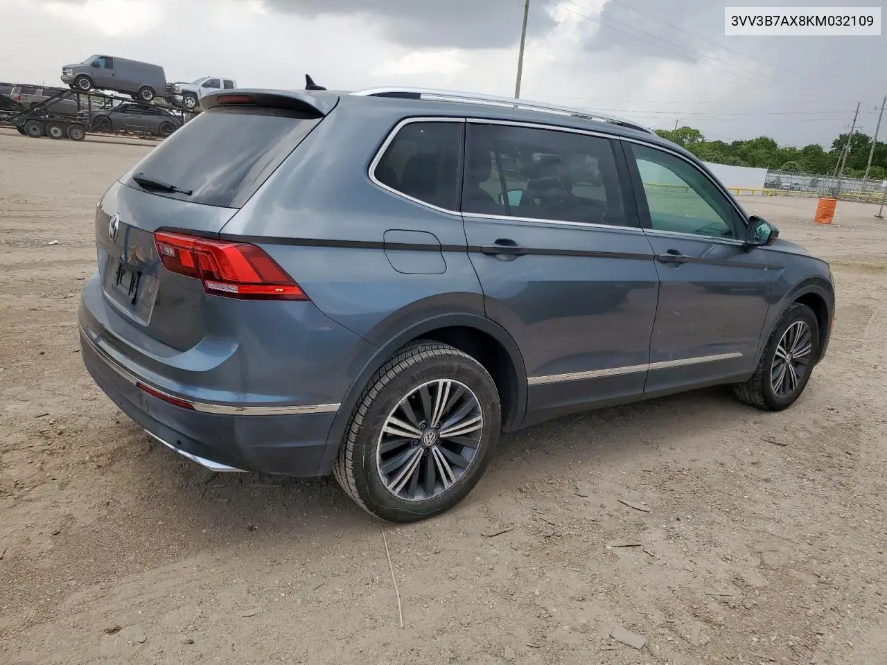 2019 Volkswagen Tiguan Se VIN: 3VV3B7AX8KM032109 Lot: 63041375