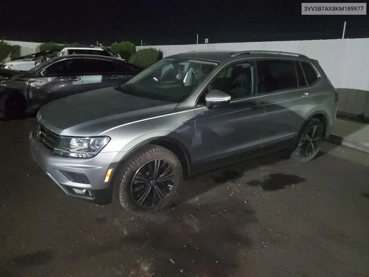 2019 Volkswagen Tiguan Se VIN: 3VV3B7AX8KM189977 Lot: 63150935