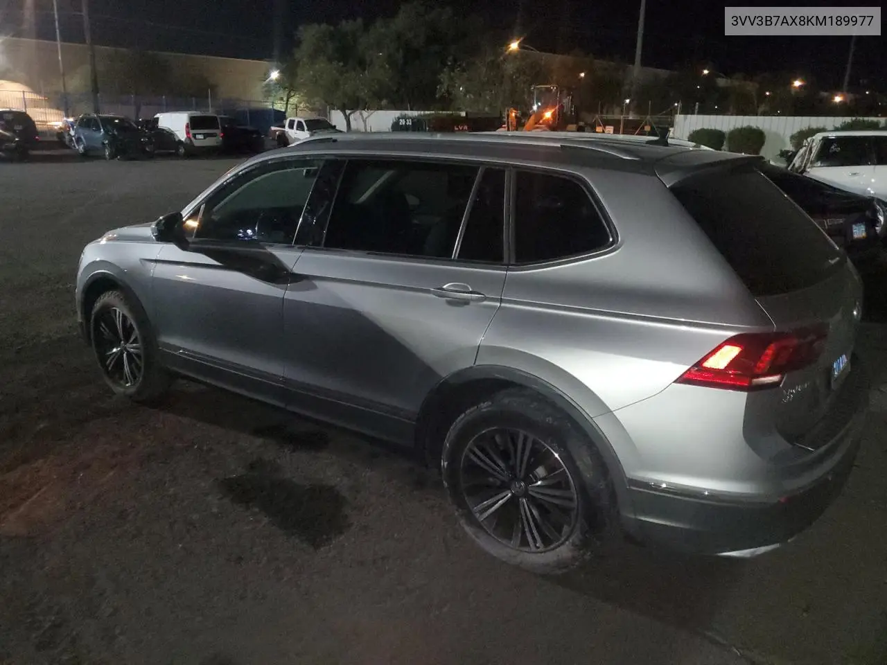 2019 Volkswagen Tiguan Se VIN: 3VV3B7AX8KM189977 Lot: 63150935