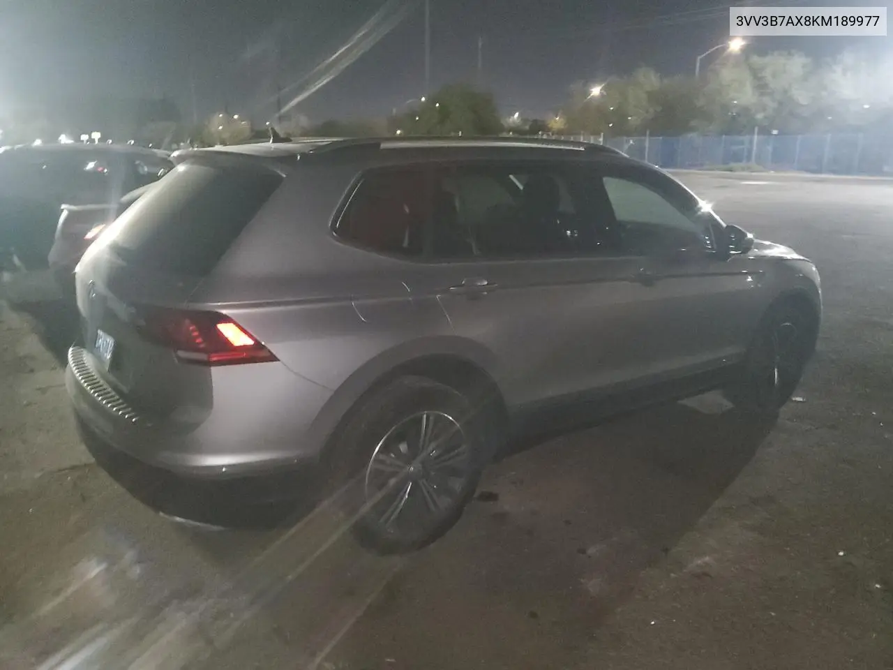 2019 Volkswagen Tiguan Se VIN: 3VV3B7AX8KM189977 Lot: 63150935