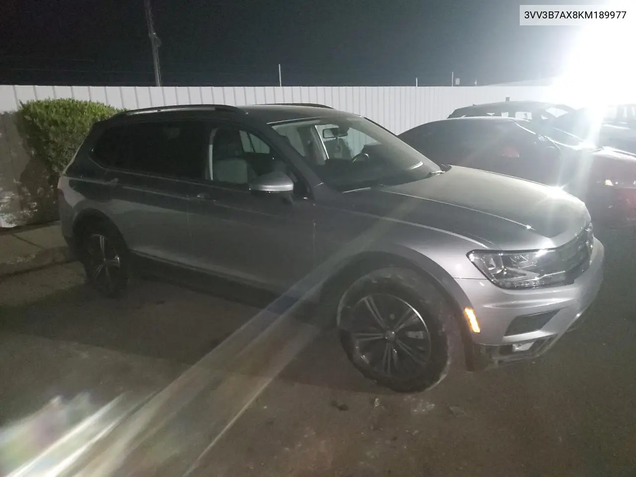 2019 Volkswagen Tiguan Se VIN: 3VV3B7AX8KM189977 Lot: 63150935