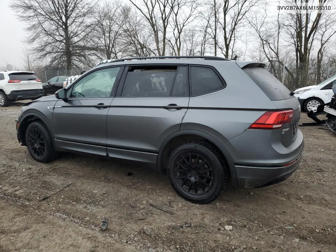 2020 Volkswagen Tiguan Se VIN: 3VV2B7AX6LM155310 Lot: 44859745