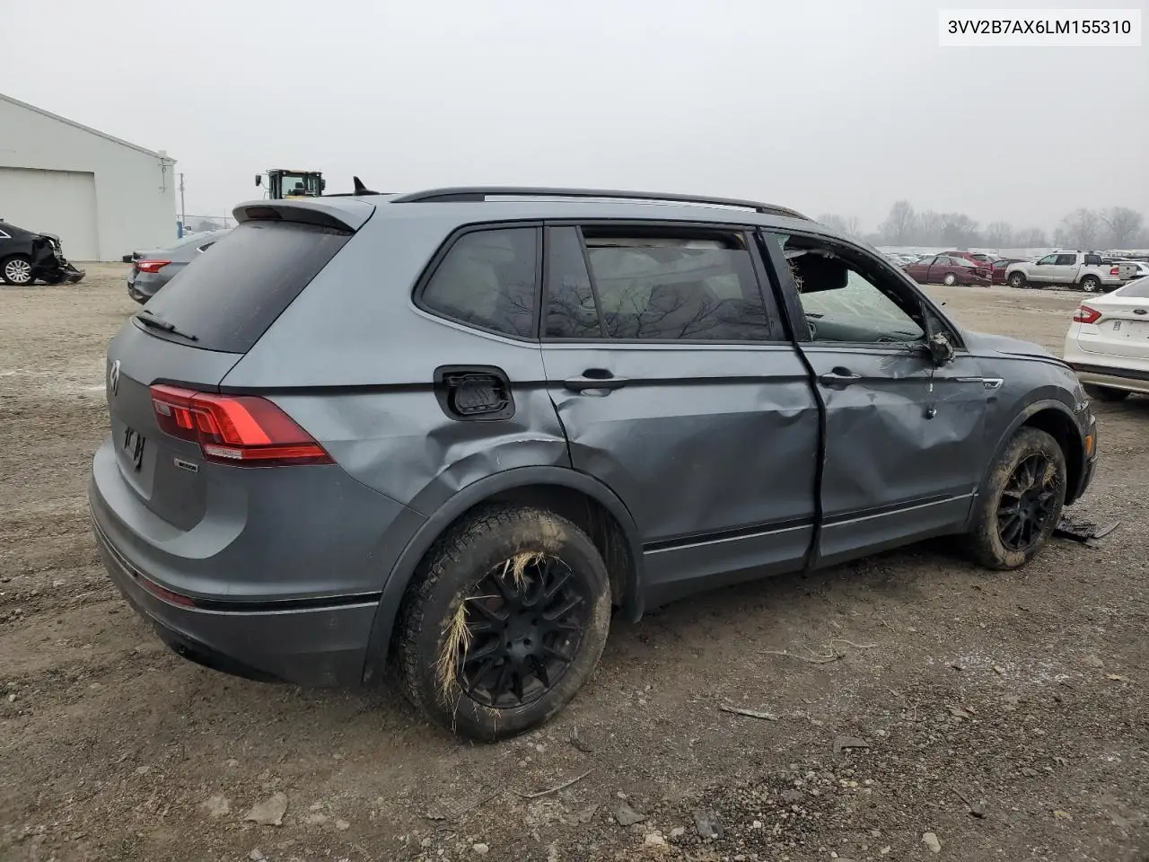 2020 Volkswagen Tiguan Se VIN: 3VV2B7AX6LM155310 Lot: 44859745