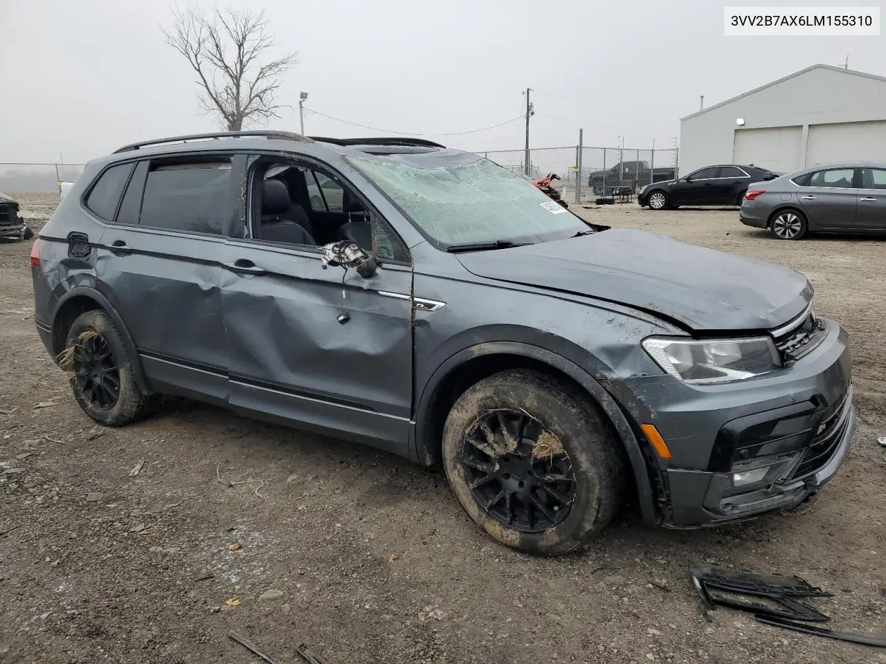 2020 Volkswagen Tiguan Se VIN: 3VV2B7AX6LM155310 Lot: 44859745