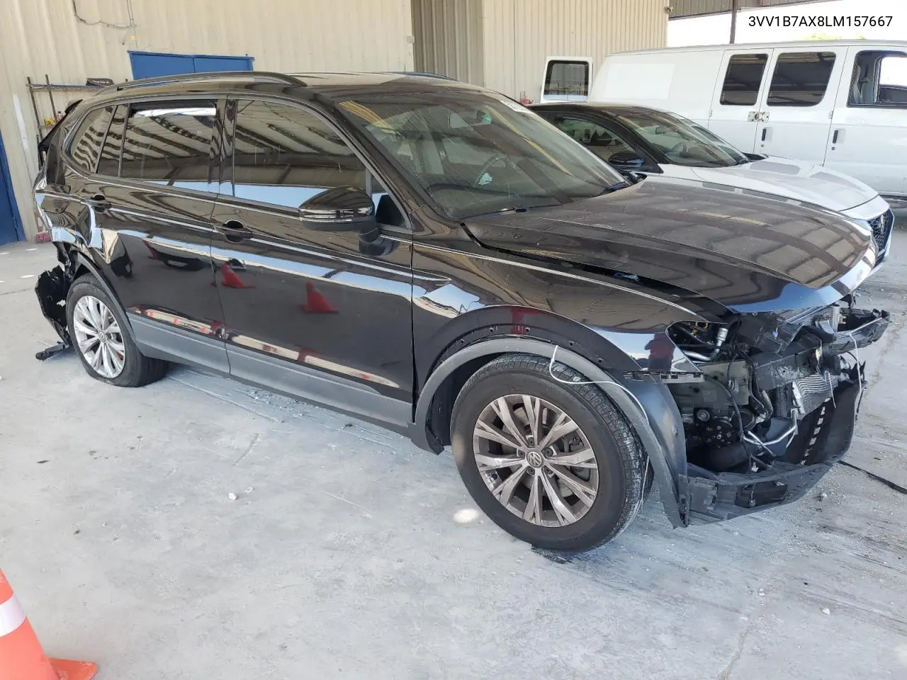 2020 Volkswagen Tiguan S VIN: 3VV1B7AX8LM157667 Lot: 56722935