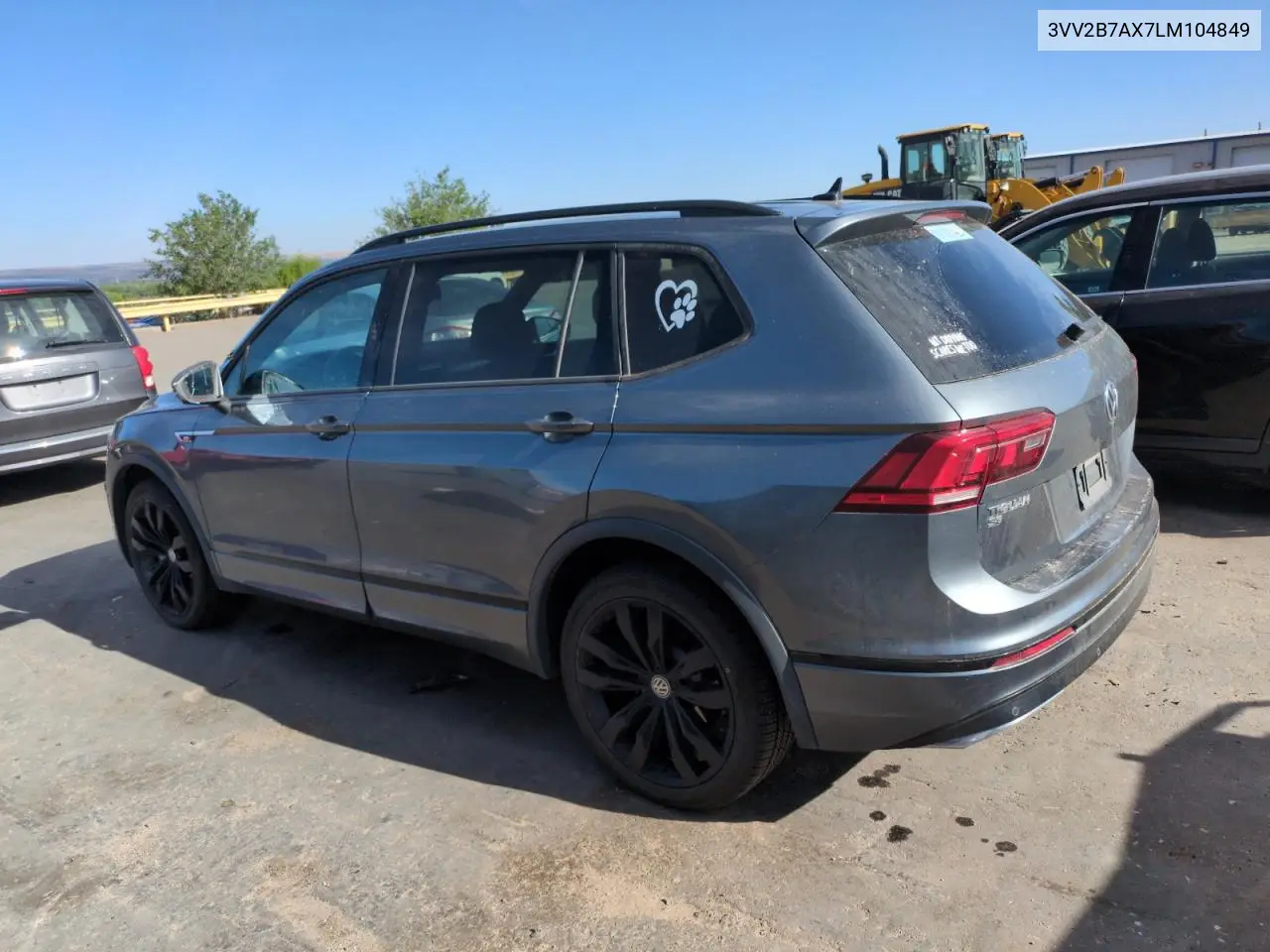 2020 Volkswagen Tiguan Se VIN: 3VV2B7AX7LM104849 Lot: 56928485
