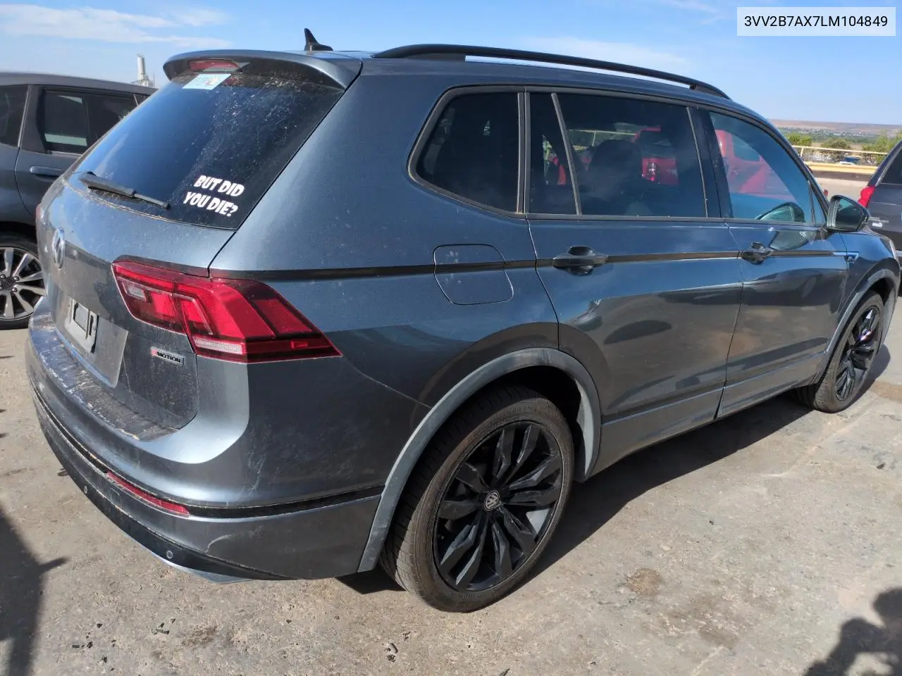 2020 Volkswagen Tiguan Se VIN: 3VV2B7AX7LM104849 Lot: 56928485