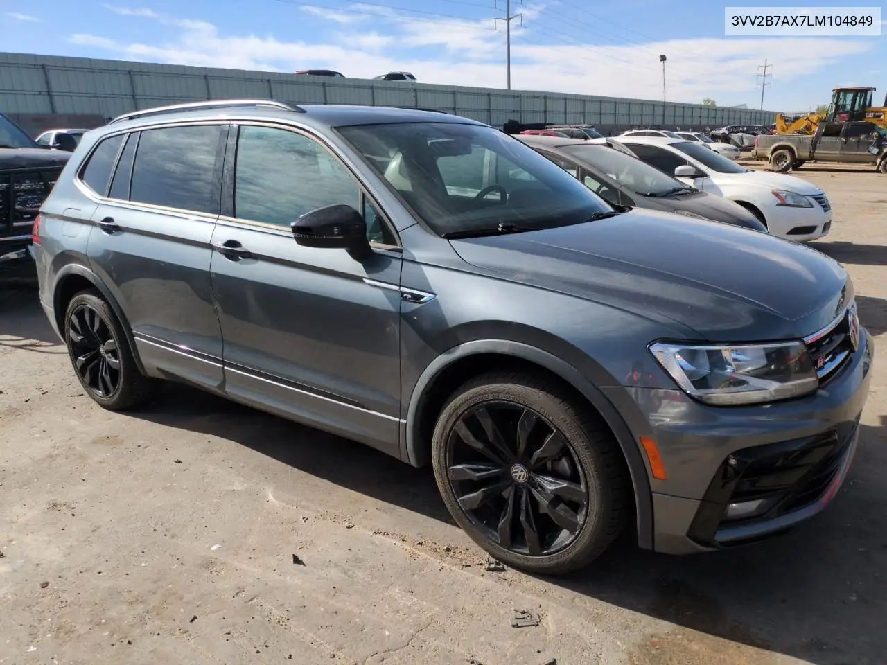 2020 Volkswagen Tiguan Se VIN: 3VV2B7AX7LM104849 Lot: 56928485