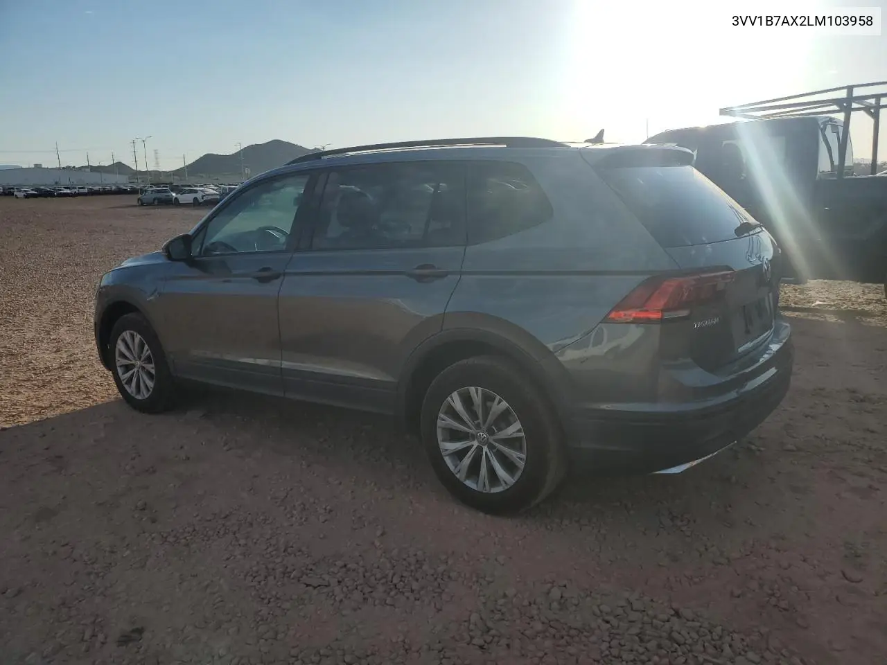 2020 Volkswagen Tiguan S VIN: 3VV1B7AX2LM103958 Lot: 61498815
