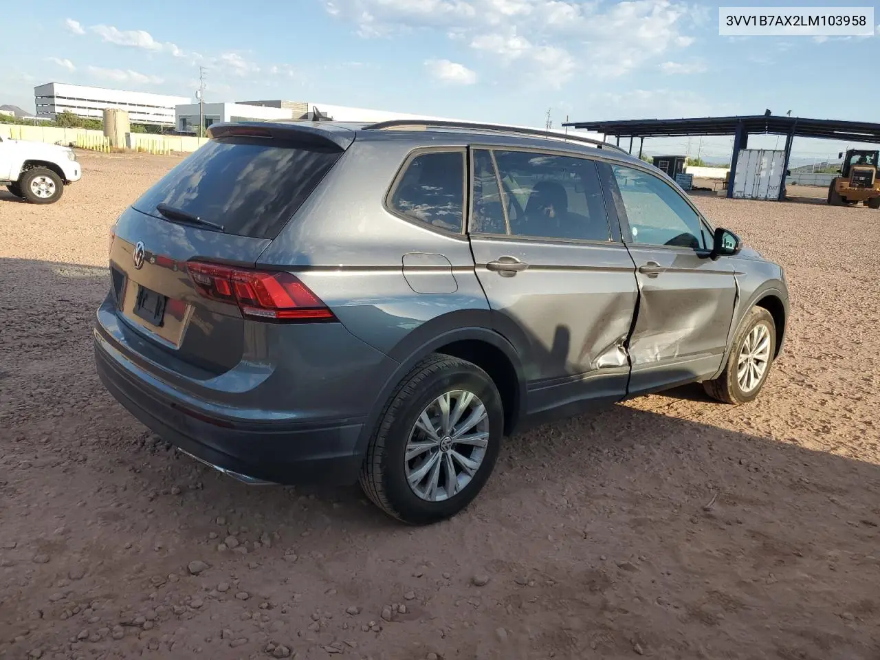 2020 Volkswagen Tiguan S VIN: 3VV1B7AX2LM103958 Lot: 61498815