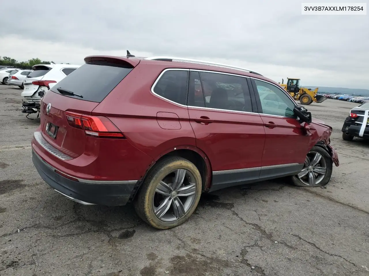 2020 Volkswagen Tiguan Se VIN: 3VV3B7AXXLM178254 Lot: 62208935