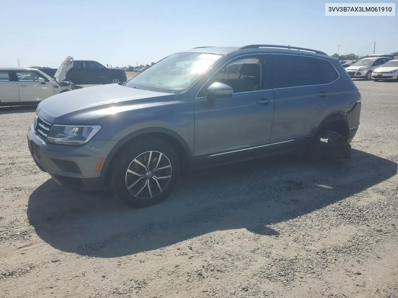 2020 Volkswagen Tiguan Se VIN: 3VV3B7AX3LM061910 Lot: 62742125