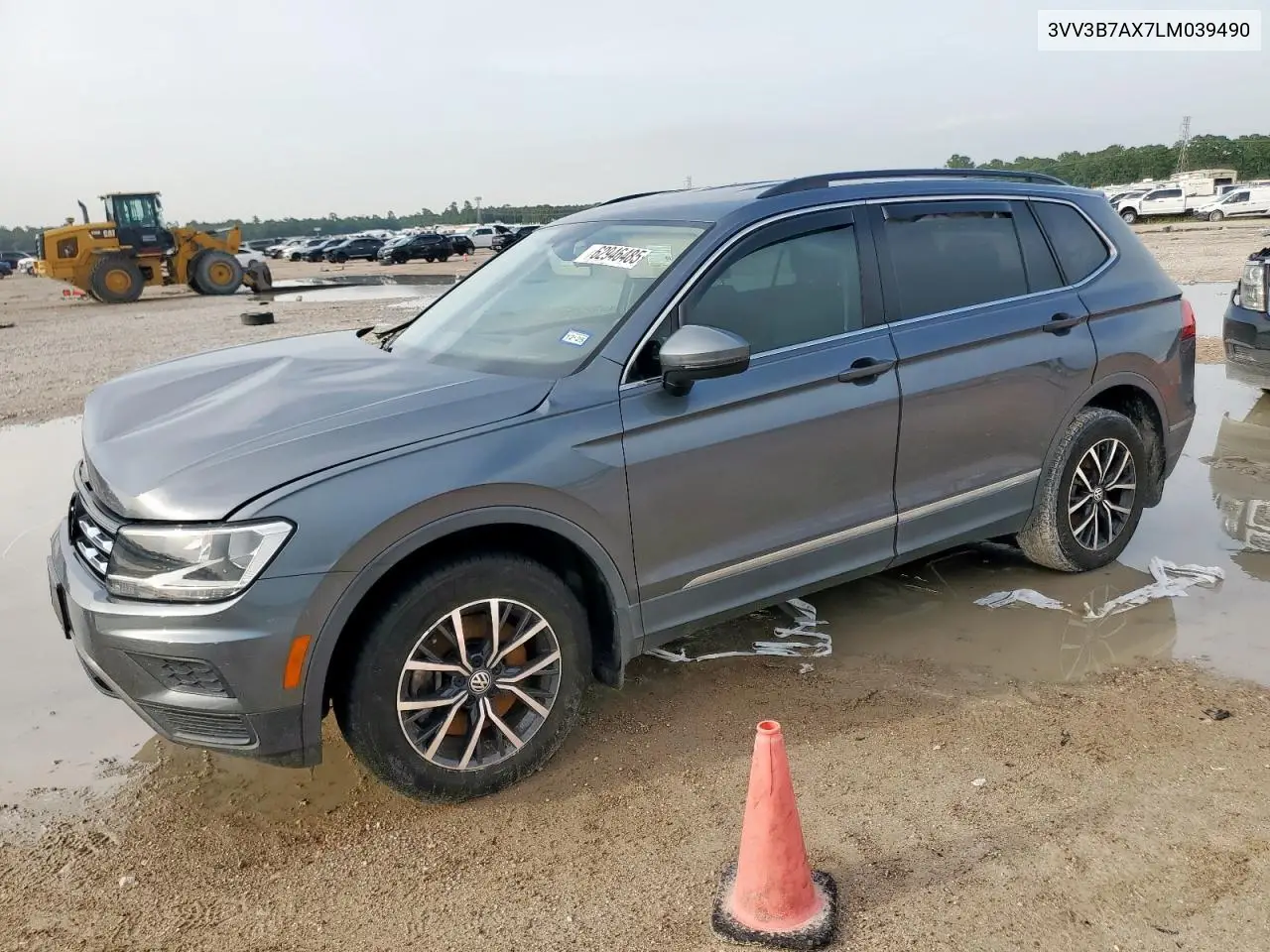 2020 Volkswagen Tiguan Se VIN: 3VV3B7AX7LM039490 Lot: 62946485