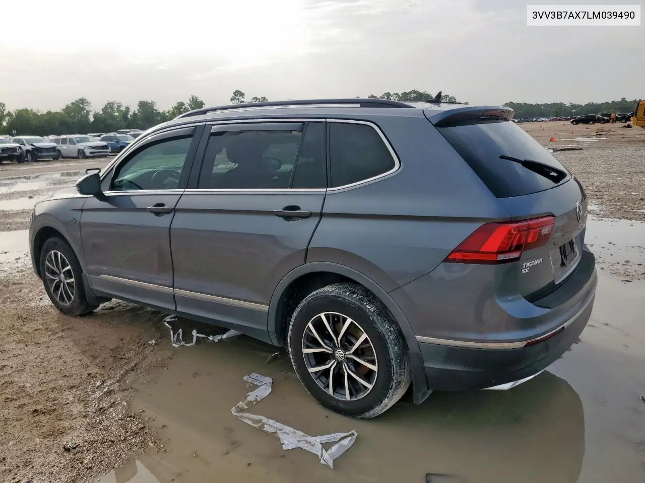 2020 Volkswagen Tiguan Se VIN: 3VV3B7AX7LM039490 Lot: 62946485