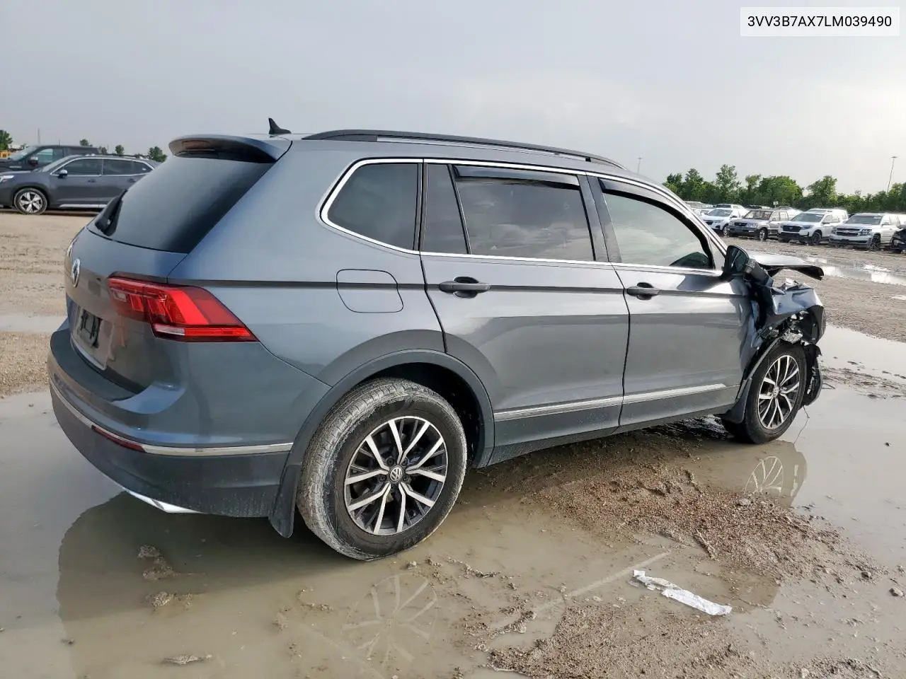 2020 Volkswagen Tiguan Se VIN: 3VV3B7AX7LM039490 Lot: 62946485