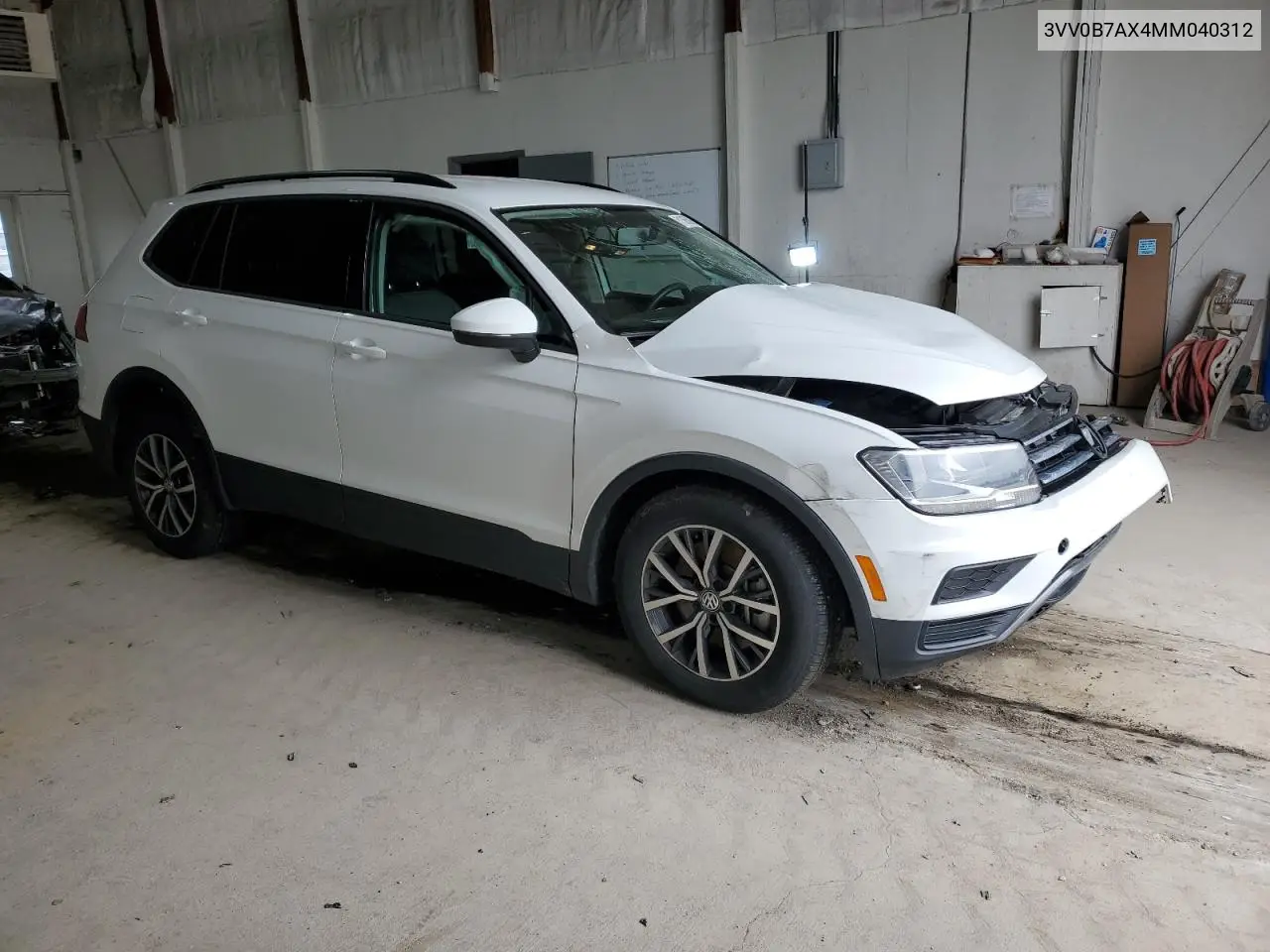 2021 Volkswagen Tiguan S VIN: 3VV0B7AX4MM040312 Lot: 51365005