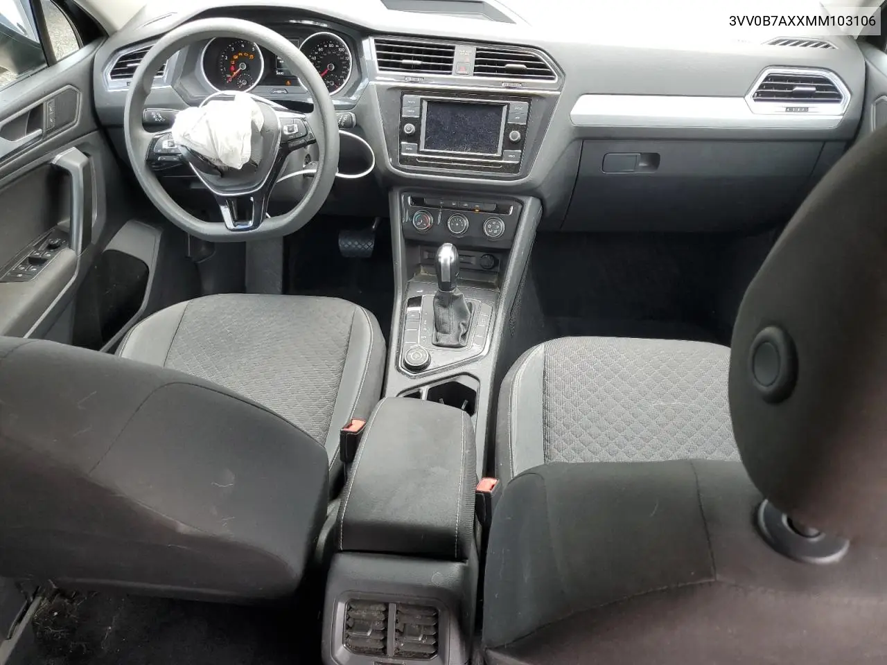 2021 Volkswagen Tiguan S VIN: 3VV0B7AXXMM103106 Lot: 56931555