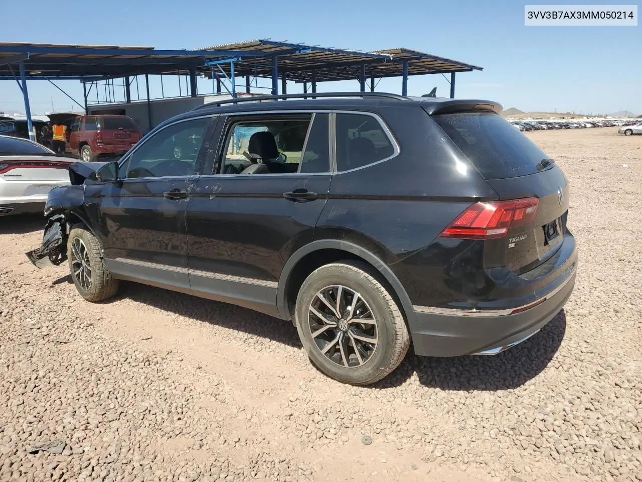2021 Volkswagen Tiguan Se VIN: 3VV3B7AX3MM050214 Lot: 56981045
