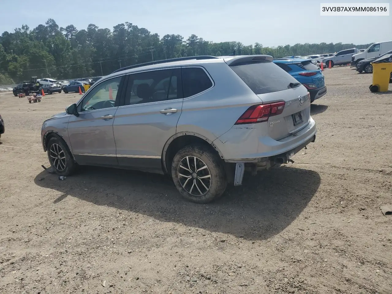 2021 Volkswagen Tiguan Se VIN: 3VV3B7AX9MM086196 Lot: 56989655