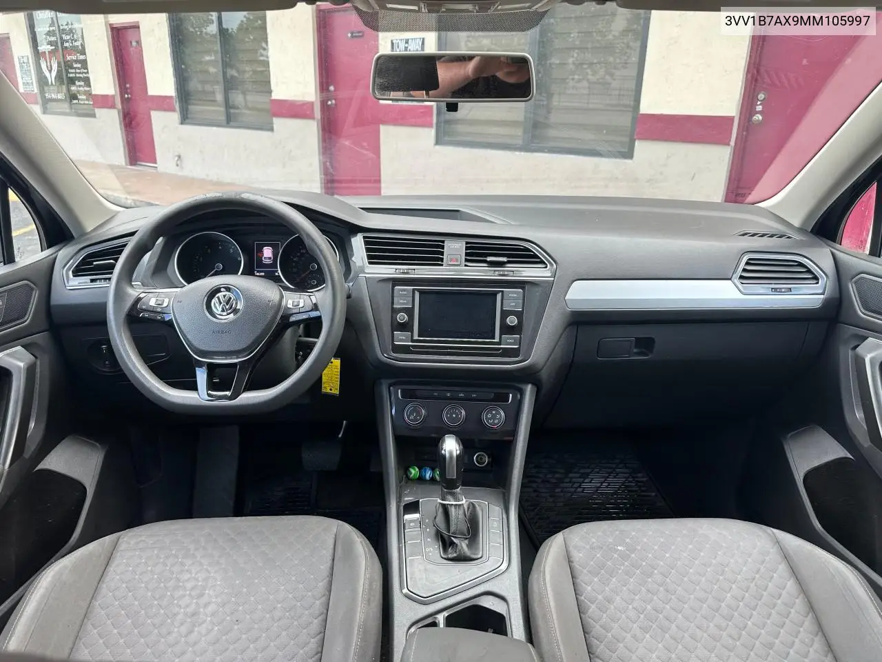 2021 Volkswagen Tiguan S VIN: 3VV1B7AX9MM105997 Lot: 57079115