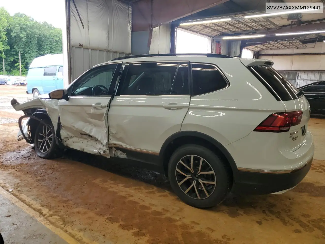 2021 Volkswagen Tiguan Se VIN: 3VV2B7AXXMM129441 Lot: 58244915