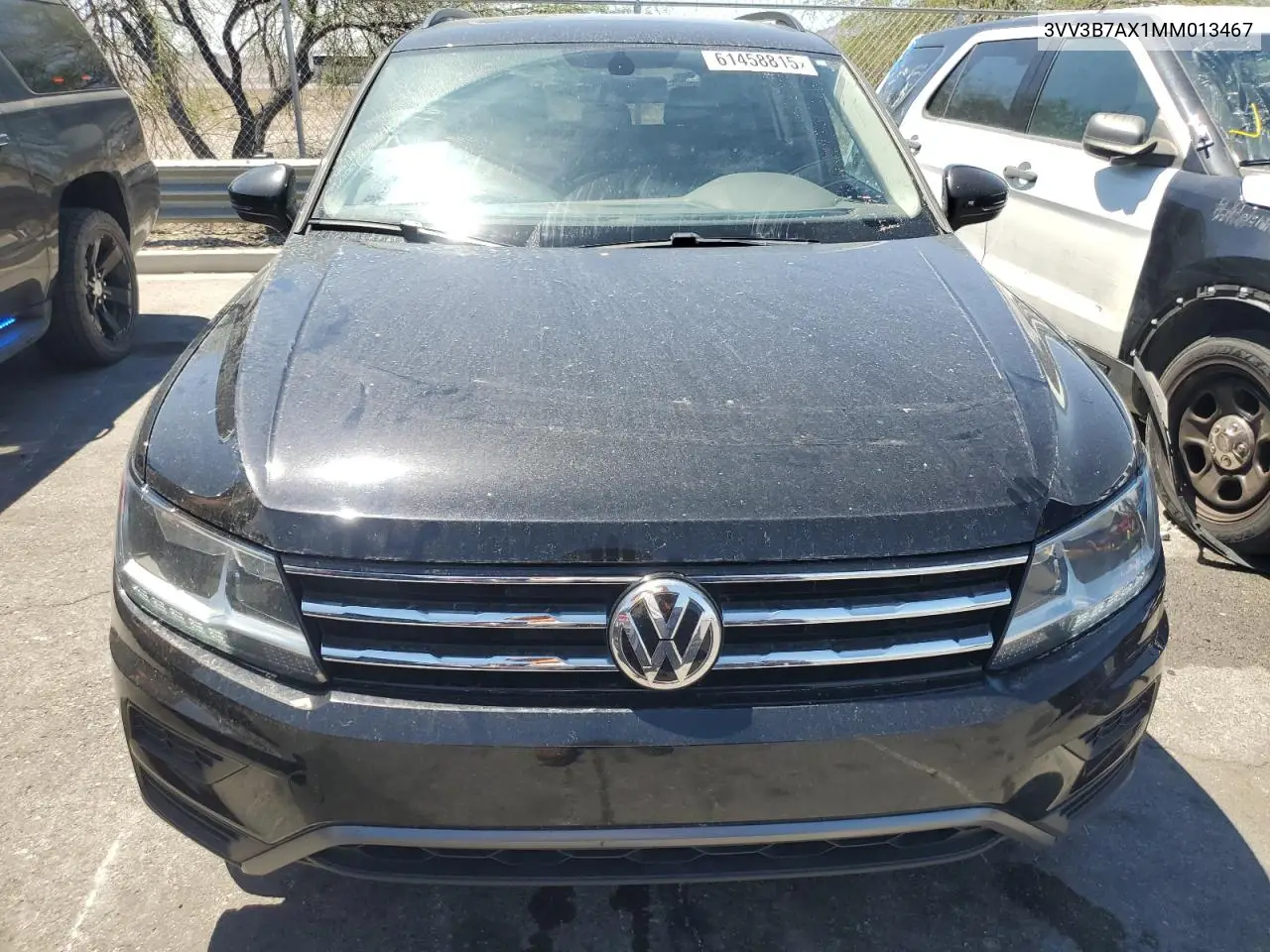 2021 Volkswagen Tiguan Se VIN: 3VV3B7AX1MM013467 Lot: 61458815