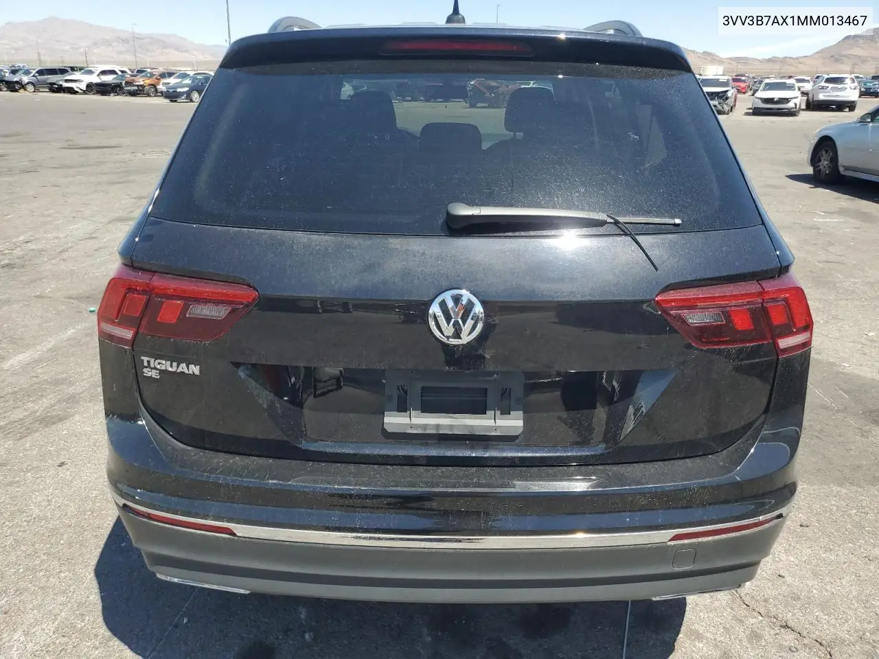 2021 Volkswagen Tiguan Se VIN: 3VV3B7AX1MM013467 Lot: 61458815