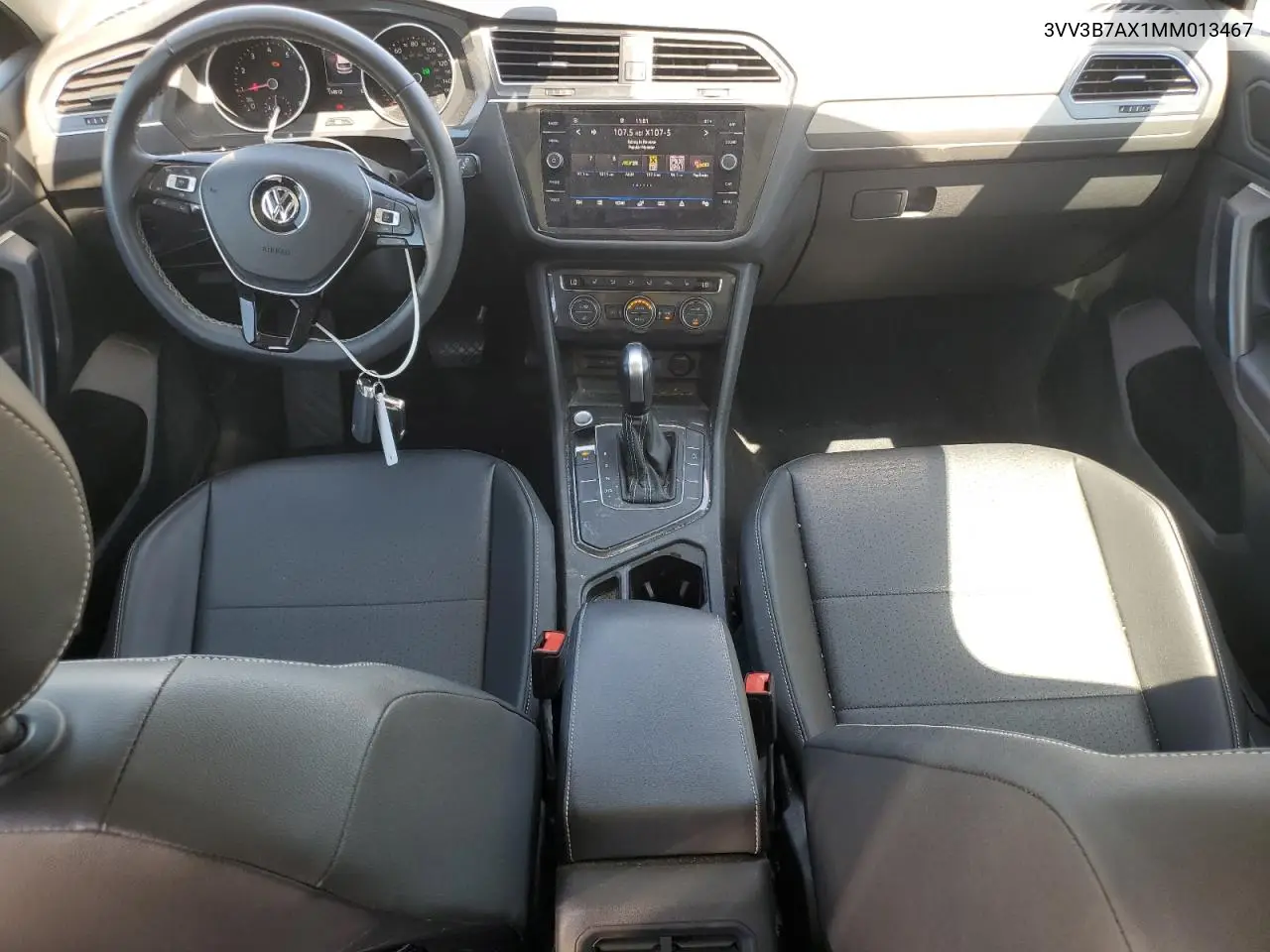 2021 Volkswagen Tiguan Se VIN: 3VV3B7AX1MM013467 Lot: 61458815