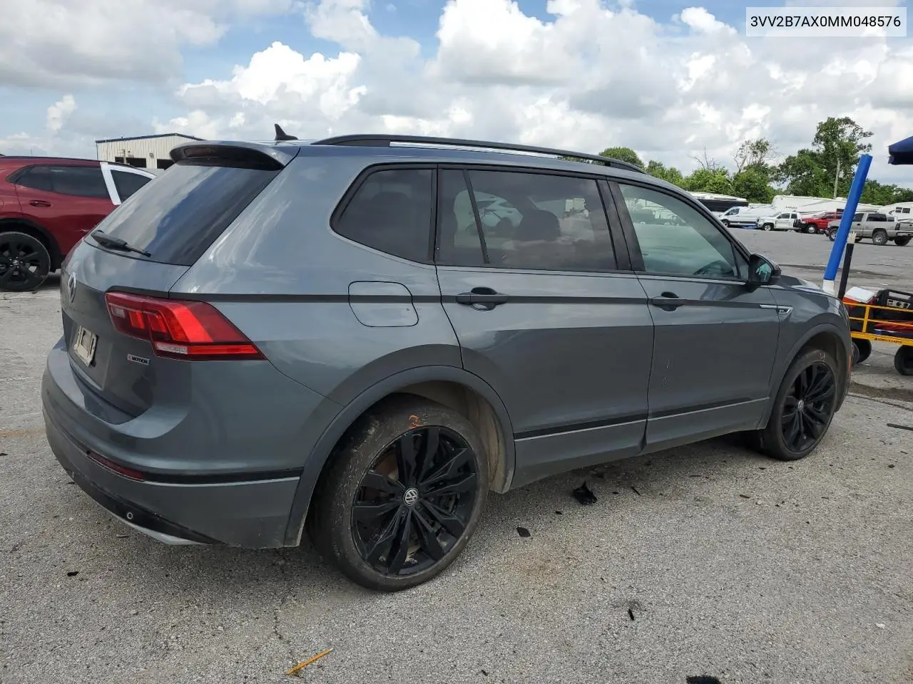 2021 Volkswagen Tiguan Se VIN: 3VV2B7AX0MM048576 Lot: 61923265