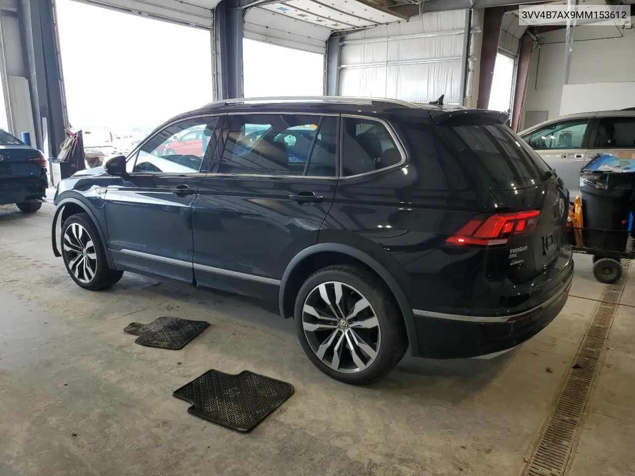 2021 Volkswagen Tiguan Sel Premium R-Line VIN: 3VV4B7AX9MM153612 Lot: 62578215