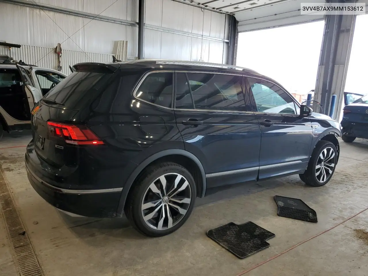 2021 Volkswagen Tiguan Sel Premium R-Line VIN: 3VV4B7AX9MM153612 Lot: 62578215