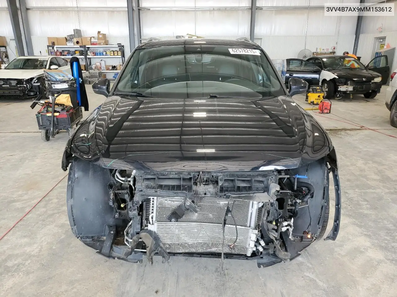 2021 Volkswagen Tiguan Sel Premium R-Line VIN: 3VV4B7AX9MM153612 Lot: 62578215