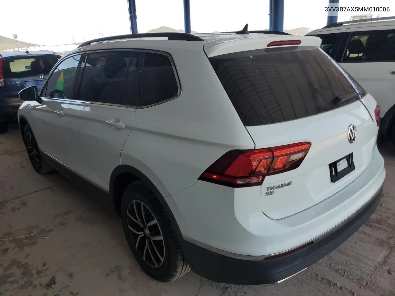 2021 Volkswagen Tiguan Se VIN: 3VV3B7AX5MM010006 Lot: 62730045