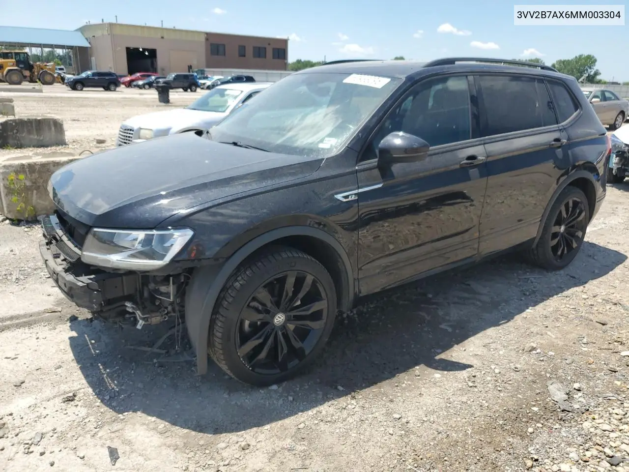 2021 Volkswagen Tiguan Se VIN: 3VV2B7AX6MM003304 Lot: 62933295