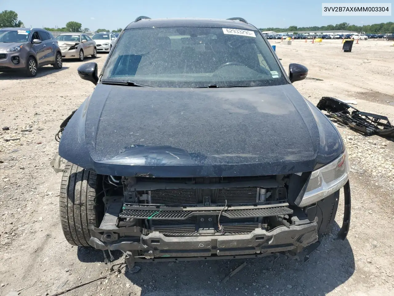 2021 Volkswagen Tiguan Se VIN: 3VV2B7AX6MM003304 Lot: 62933295