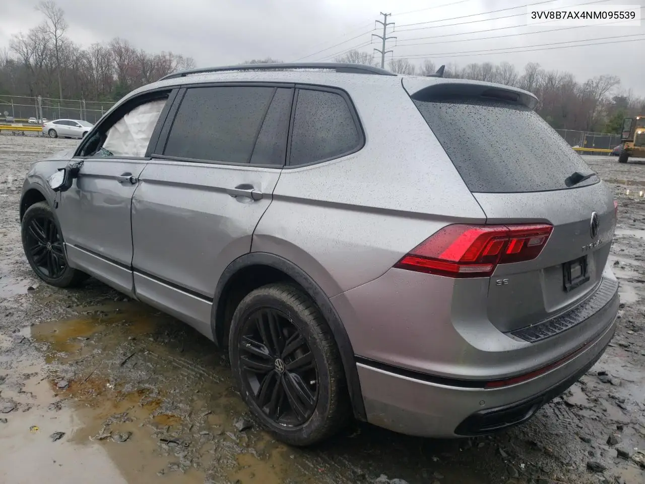 2022 Volkswagen Tiguan Se R-Line Black VIN: 3VV8B7AX4NM095539 Lot: 50128775