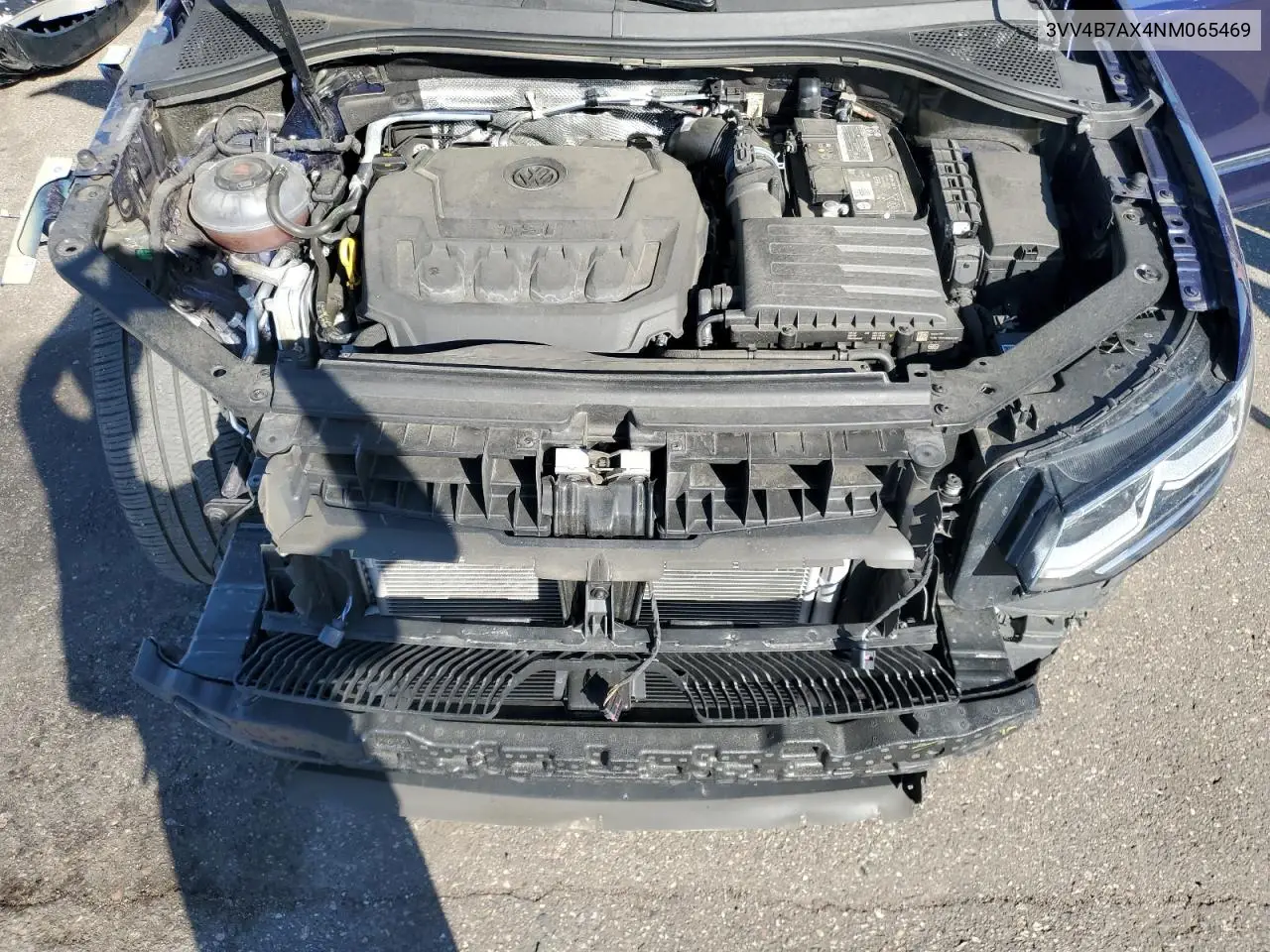 2022 Volkswagen Tiguan Sel R-Line VIN: 3VV4B7AX4NM065469 Lot: 55460705